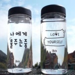 굿토스 투명 보틀 350ml 휴대물병 휴대텀블러 : 굿토스