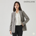 [샤트렌] 체크 캐주얼 롱 자켓_HC0FJK202 : 아이스탁몰