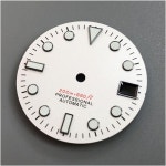 LAnGSHAW 검은색 에나멜 다이얼 범용 설명서 NH35 NH36 4R 6R 무브먼트 색상 S1 : 구해나라6호점