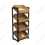 슈퍼마켓 채소 마트 매대 앵글 진열대 진열장 가게 수납 청과 판매대 과자 빵 : 더파모스