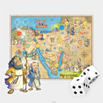 합동 2025 여름성경학교용품 - 구약성경 주사위게임 약속의 땅으로 가요! : 가나안기독교백화점