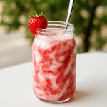 [홈카페 딸기라떼 시럽] 딸기퐁당 스트로베리 수제 과일청 선물용 : 박남매늘봄수제청