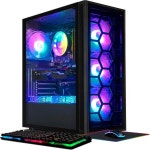 STGAubron 게이밍 PC 데스크탑, 라데온 RX 580 16G GDDR5, AMD Ryzen 5 PRO 2400G 최대 3.9G, DDR4, Ryzen 5 Pro/RX 580 : 케이엠오씨