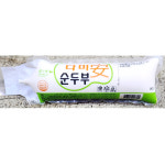 업소용 순두부 380g/25개 대두 콩 봉지 두부 찌개 탕 : 해송유통