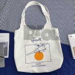 다올 귤 일러스트 에코백 감성에코백 어깨끈가방 캐릭터가방 : 다올추천샵