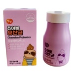 앙팡 츄어블 유산균 프로바이오틱스 60정 2개월분 비피더스 유아 키즈 어린이 생유산균 : 아름다운우리가게