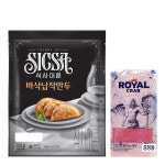 롯데푸드 식사이론 바삭 납작만두 350g : 푸드뱅크주식회사