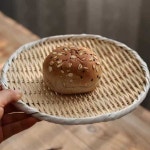 일본 대나무 채반 소쿠리 소바 그릇 작으며 국수냄비 직경 둥글고 메밀 21cm : IMWOOSTORE