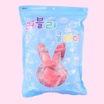 러블리 클레이 소포장 어린이용 빨강 미술 클레이 10g 놀이용 : 땅드레스