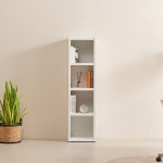 4단 슬림 책장 공간 절약 오픈 틈새 책장 H6861 430 3colors : 땅드레스