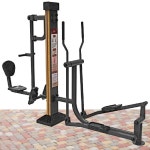 달리기 다리뻗치기 2인용 야외 운동기구 체육공원 설치 : 비전코리아 스포츠