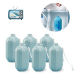 액상형 변기 크리너 6개/변기세정제 대용량 구성/위생줄 안심 변기청365/세정 탈취 : 까씨네