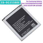새로운 EB-BG355BBE EB-BG355BBC 갤럭시 코어 2 G355H G3558 G3556D G355 G3559 SM-G3556D 용 2000mAh 배터리 : 픽앤딜샵