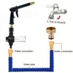 매직 급수 호스 확장 정원 릴 워터 파이프 세차 퀵 커넥터 1. 파란 : 딜리벌월드42호점