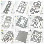 축하 상자 커팅 다이 셰이커 모양 하트 앨범 카드 장식 종이 공예 만들기 금속 컷 1. H7671 : 에이치에스라이프몰29호점