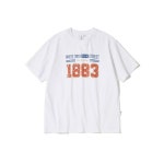 URBANDTYPE 1883 빈티지 그래픽 티셔츠_화이트 : 다니엘샵02