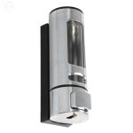 로아 물비누 디스펜서 1구 400ml 실버 모텔디스펜서 샴푸통 : 로아추천몰