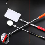 작업거울 정비거울 정비소 카센터 사이드 반사경 하부 30mm 원형 거울 클립형 : 정일일컴퍼니