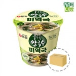 오늘은 면 먹는날 후루룩쌀국수 미역국 1BOX (12컵) 땡기는 날 추천 : 힐링스토어샵