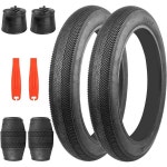 ZUKKA 자전거 타이어 24 x 4.0 뚱뚱한 교체 접이식 산악 고밀도... 자전거용 24x4.0 Inch/2 Tires+2 Tubes+2 Levers : 제이제이마켓월드