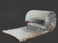 보온재 유리솜 강관 담요 소방 수도 덕트커버 더개 노출 코튼 1cm 두께 롤 61폭x15m길이 : 모데보