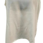 실크 민소매 티 여 66/77 J4198 : 스카이빈티지