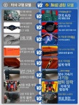 전동 수레 핸드카 핸드푸시 화물 60폭 중량물 리어카 고하중 운반 기본형 1.2U형 48V20A-수동 : 이치온