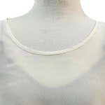 실크 민소매 티 여 66/77 J4198 : 스카이빈티지