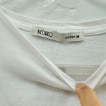 MIXXO KOREA 반팔 티 여 66 J4181 : 스카이빈티지