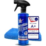 워시앤샤인 66 WATERLESS 오토바이 청소기 | 미국산 울트라 샤인 이펙트 모든 표면을 위한 디테일 워시 스프레이 16 fl.oz 16 fl oz + 1... 