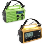 ROCAM 효도 라디오 휴대용 감성 어르신 로캠 CR1009 핸드 크랭크 비상 1009 프로 기상 대형 LCD 디스플레이 : 부자고래 7호점