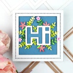 스마일 헬로 금속 절단 다이 타원형 코로넷 프레임 컷 스크랩북 앨범 카드 제작 장식 1. H5045 : 에이치에스라이프몰27호점