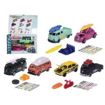 폭스바겐 트럭 랜덤카 캠핑카 장난감 2P세트 미니카qrs026 : 핑크미A