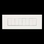 스위치아테오 정사각 유럽형 8구 1로8모듈화이트 : 진솔건강주식회사