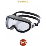 1+1 수경 물안경 잠수용 워터파크 바다 김서림 방지용 : 루미나라이프1