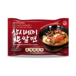 삼시세끼 꽃게해물맛 순쌀면 (봉지면) 16개입 1박스 : 삼시세끼 그린푸드