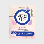 깨끗한나라 퓨어터치 곽티슈 미용티슈 180매x3입 : 문구네집