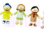니편 구연동화 가족 6종세트 1P 손인형 유치원수업교구 : 니편