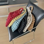 크로쉐 니트 숄더백 : 그로잉엘