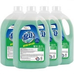 탐사 클린젤 액체 세탁세제 일반드럼 겸용 2.5L 4개 one option : 에이징스
