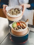 쭈니네 행복가게 일본 편백 나무 찜기 세이로 냄비 세트 인덕션가능 찜통-외경 15cmx높이 6.5cm : 쭈니네 행복가게