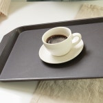 미끄럼방지쟁반 고급커피쟁반 사각 논슬립카페 트레이 : 하늘은하수