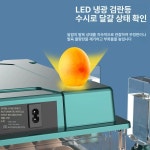 알부화기 병아리 오리 알 달걀 메추리 자동부화기 10매 물 침대 단전기 수동 회전 : 사루엣
