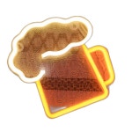 실내 네온 횟집 물고기 바다 낚시터 사인 카페 낚시 Beer : 잔블리
