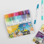 모나미 컬러링 36색세트 싸인펜 라이브 칼라 사인펜lmn914 : 핑크미D