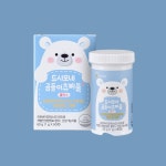 드시모네 곰돌이 츄어블 플러스 20억보장 CFU 아연 비타민D 3중기능성 60캡슐 1개 어린이유산균 : 푸드 플러스