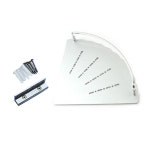 딸기마을 알루미늄 코너 선반 실버 화장실선반타공 : 딸기마을 공작소