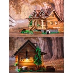 펀홀 숲속 나무집 호숫가 리 하우스 건축 스트리트뷰 블록 모형 남녀 완구 스팀펑크 앤티크 튜닝카 라이트 보내기 : 프리미엄 셀렉트