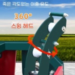 호스 릴 파이프 물호스 농약 릴호스 권선기 : 블루74