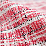 MTC-016 이태리 레드 코튼 썸머 트위드 원단 ½마 : 모스프 MoSF